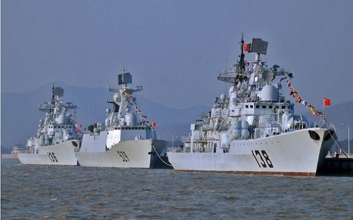 Флотилия ВМС Китая посещает Кубу - ảnh 1